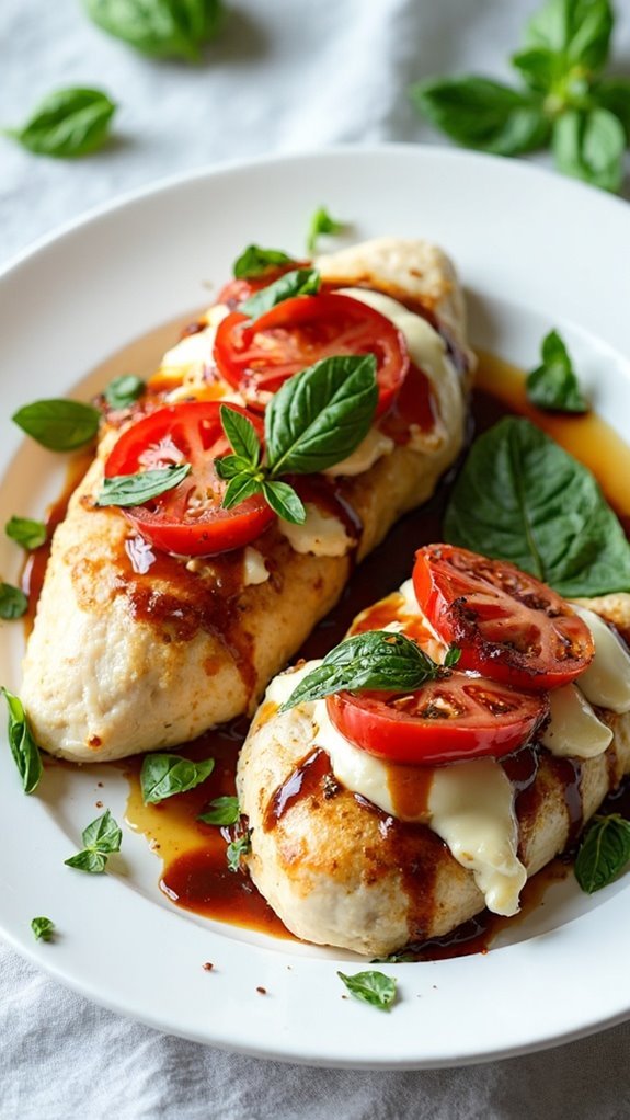 Caprese Stuffed Chicken