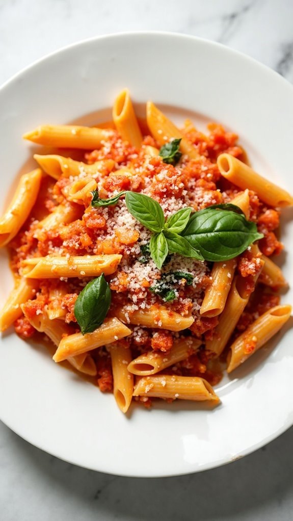 Creamy Tomato Basil Pasta