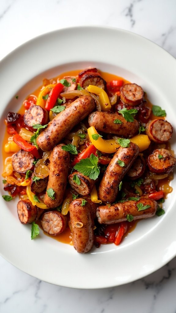 One-Pan Italian Sausage and Peppers