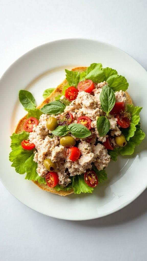Italian Tuna Salad Sandwich