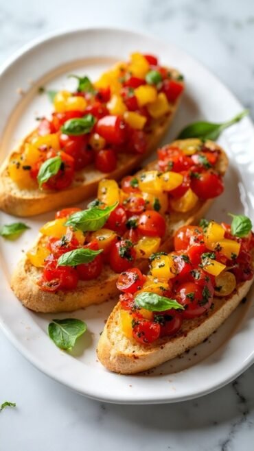 tomato basil bruschetta recipe