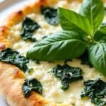 ricotta spinach white pizza