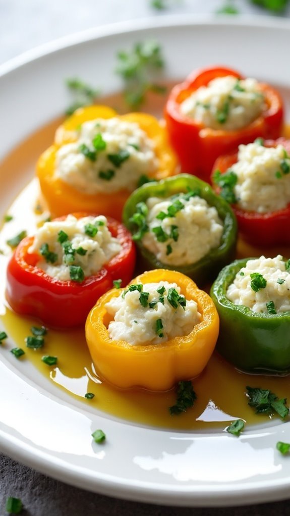 stuffed mini peppers recipe