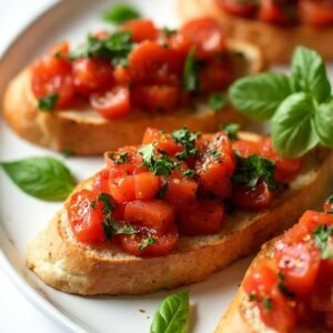 tomato basil bruschetta recipe