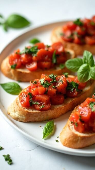 tomato basil bruschetta recipe